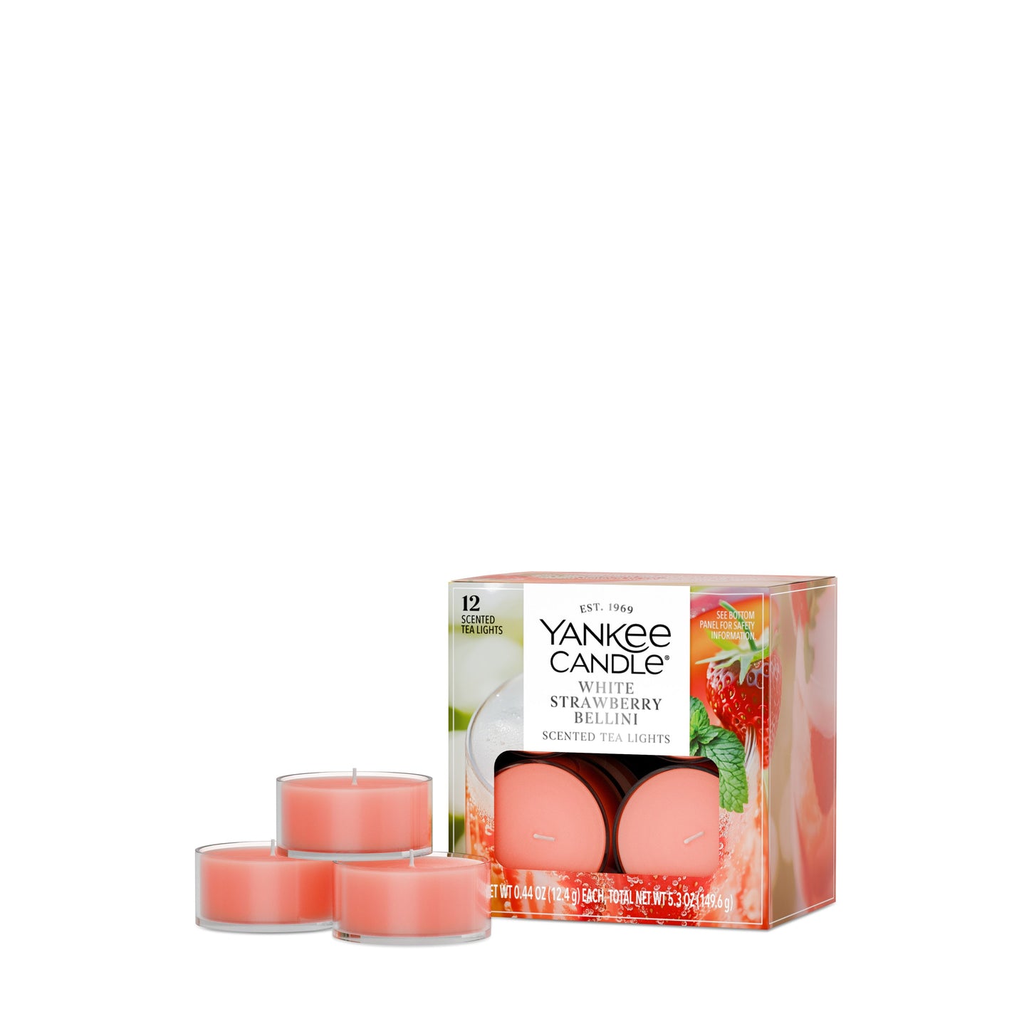 White Strawberry Bellini Wave 1-0560